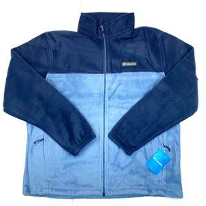 Men's Columbia Steens Mountain Full-Zip Fleece Jacket - Navy Bluestone - XL
